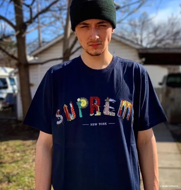 Rainbow sleeved Embroidery Arc City and City M T-shirt White Logo S L Short Black Arc Tee XL 19SS 0613